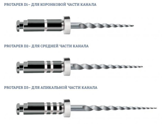 Протейпер машинный для перелечивания  D3 (6 шт.), (Dentsply)